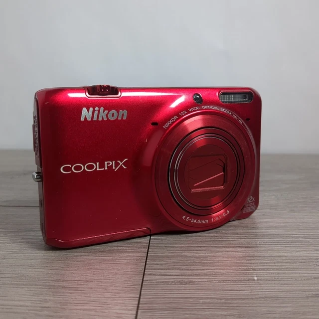 28 Nikon COOLPIX S6500 レッド Amazon.com : Nikon COOLPIX S6500 Wi-Fi Digital Camera with