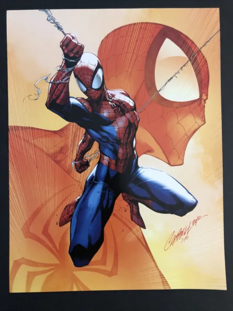 Ultimate Spider-Man 150 COVER-Marvel Comic Book Poster 8"x11" J Scott Campbell