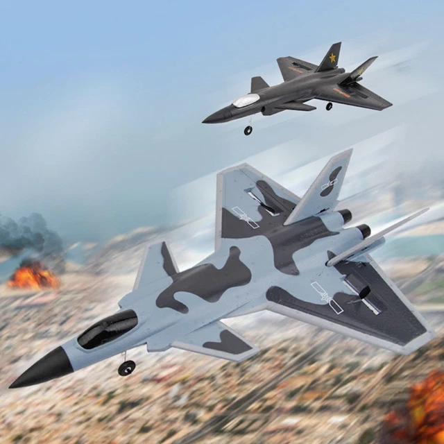 Fighter 2.4G 2 canaux Mousse EPP RC Planeur Télécommande Avion Jouet d'avion