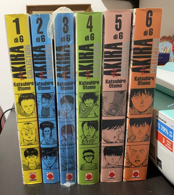 AKIRA COLLECTION SERIE completa 1/6 KATSUHIRO OTOMO 1°Ed.2005Panini ...
