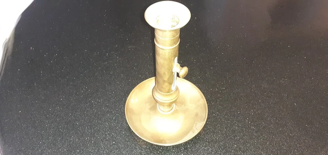 Bougeoir Ancien Chandelier Bougeoir Ancien En Cuivre 28,5 Cm | Selency