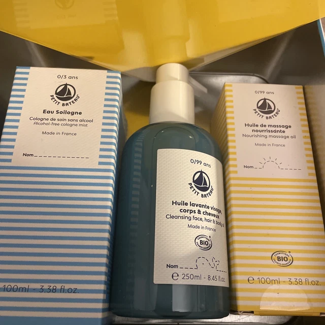 Coffret Petit  Bateau 3 Produits