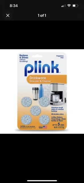 Summit Brands PDW12T Drinkware Descaler & Cleaner