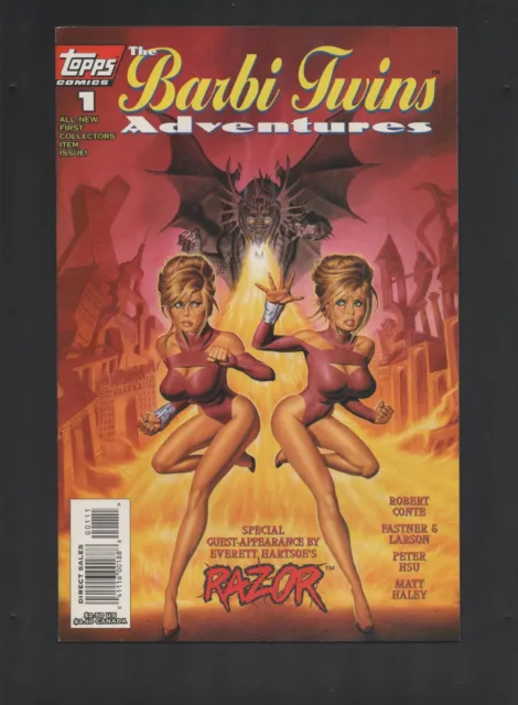 Topps Comics The Barbi Twins Adventures July 1995 VOL#1 NO#1 Comic Book Comics