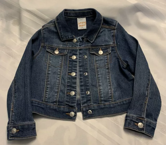 Jumping Beans 4t Denim Jean Jacket Unisex