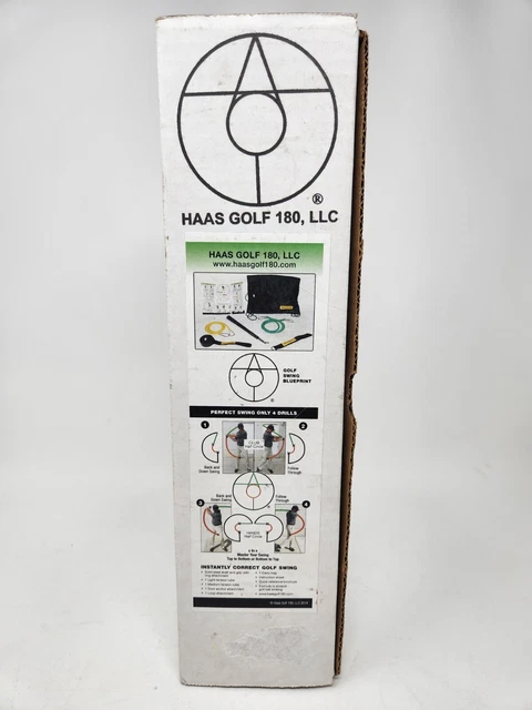 Haas Golf 180 Swing Training Tool Instantly Correct Your Golf Swing