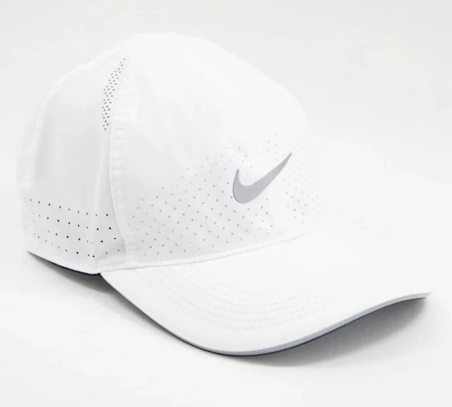 Nike Running Dri-FIT Aerobill Featherlight Perforated Cap Hat Unisex Adjustable