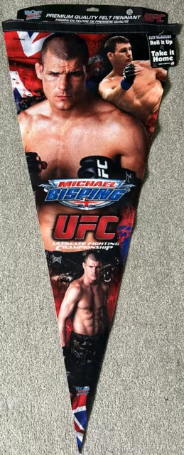 Michael Bisping Wincraft MMA UFC Felt Pennant 17x40