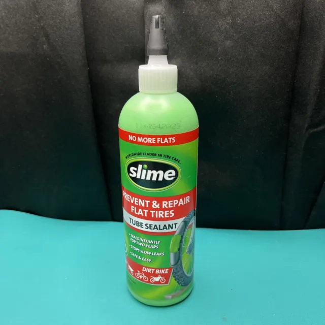 Slime 10004 Tube Repair Sealant 16 oz. Bicycles Dirt Bikes All Tires with Tubes