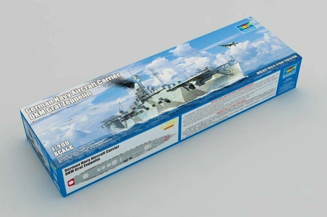 Maquette 1/700 U-Boat Type VII B U-47 - Marine Allemande - 2 Sous-marins - Import Japon