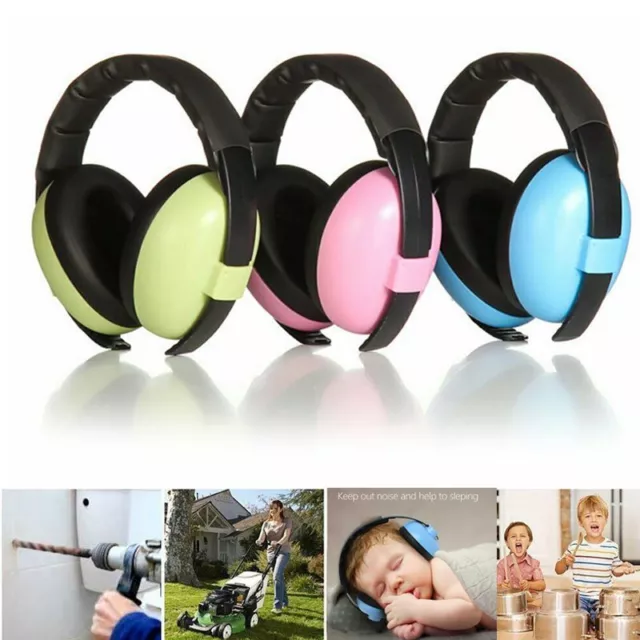 Kids Muffs Noise Cancelling Headphones Child Baby Hearing Ear Protection Headset