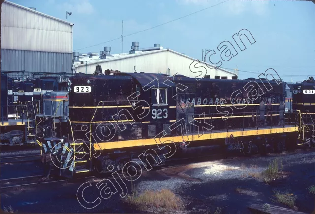 Original Slide- SCL Seaboard Coast Line GP7 923 At Richmond, VA. 8/83