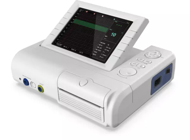 CONTEC Fetal Monitor FHR, TOCO FMOV Color LCD built-in thermal printer CMS800G