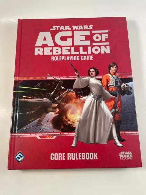 Star Wars Age of Rebellion RPG Core Rulebook Fantasy Flight Games TTRPG