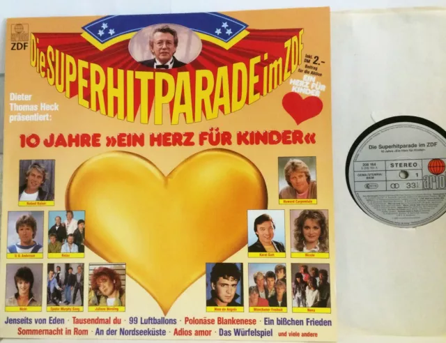 Die SUPERHITPARADE-LP- im ZDF-Ariola 208 164-555,-1987-gut erh. 