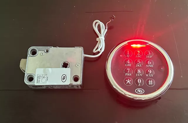 S&G (Sargent & Greenleaf) Digital Combination Keypad  & Lock / Model 1006-101