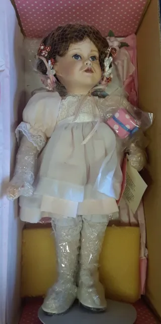 porcelain doll-Paradise Galleries, Treasury Collection. A Party for Sarah 