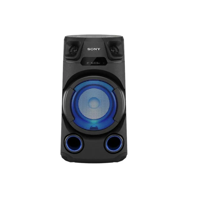 Sony Powerful Compact Bluetooth® Party Speaker with Multicolour Lighting - Black
