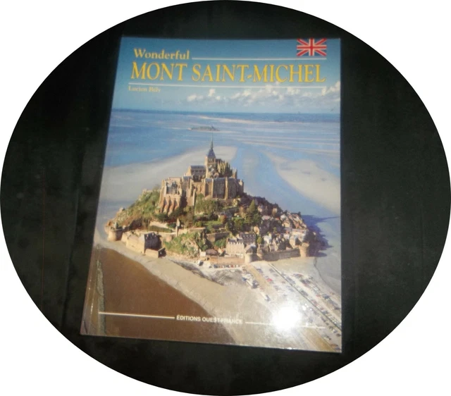 invC676~WEALTH OF INFORMATION~ WONDERFUL~ MONT SAINT-MICHEL~ HISTORY/FACTS