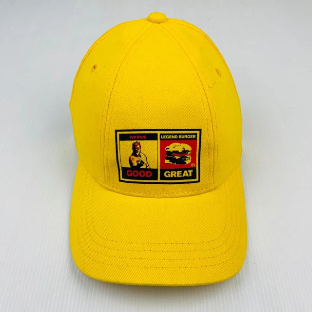 McDonald's Shane Warne Legend Burger Cap 2010 Cricket Rare
