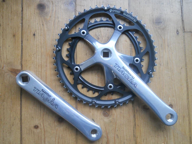 170MM SHIMANO TIAGRA FC-4400 9 SPEED 52/39t CRANK CHAIN SET