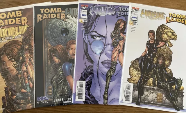 US Tomb Raider Witchblade & Witchblade Tomb Raider Michael Turner Variants