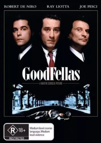 Goodfellas DVD TOP 250 MOVIES BEST PICTURE Director Martin Scorsese BRAND NEW R4