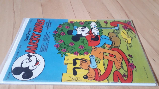 Walt Disneys Micky Maus Nr.22 vom 27.5.1975 - TOP Z1 Variante 2: Comicteil 3