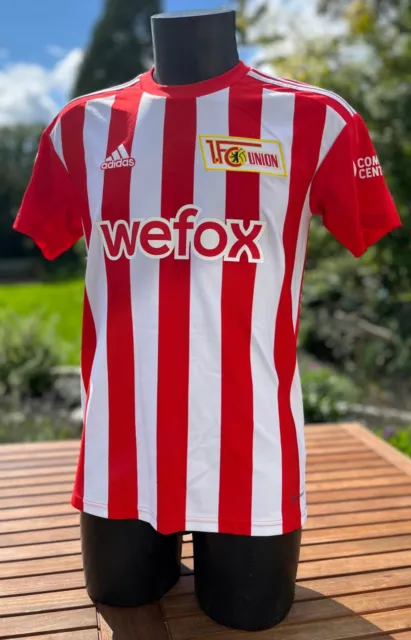 adidas matchworn Trikot 1. FC Union Berlin Home 2022/23 Niko Gießelmann Gr. S