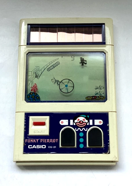 CASIO CG-21 FUNKY PIERROT ファンキーピエロ 電子ゲーム - メルカリ