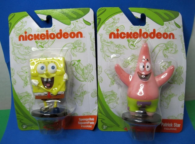 Greenbrier Nickelodeon SpongeBob SquarePants & Patrick Star Mini Figures New