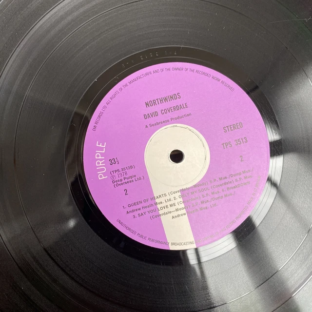 DAVID COVERDALE Northwinds 1St Press Vinyl Lp Ex Vinyl A2 B2 EUR  1,12 PicClick IT