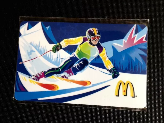 🇨🇦 Canada 🇨🇦 2009 Mcdonald's Gift Card ----- New ----- Rare 🇨🇦