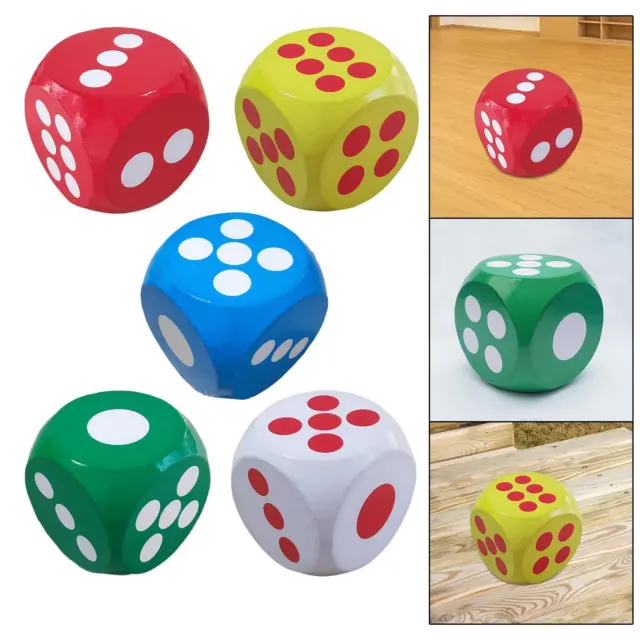 Foam Dot Dice Spielwürfel für Kinder, Jungen, Mädchen, Gastgeschenke und