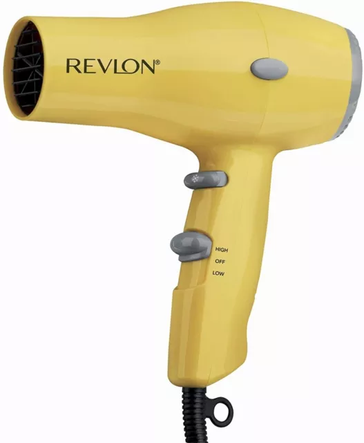 Revlon Ionic Hair Blow Dryer Blower 1875W Lightweight Compact Travel Hair Dryer