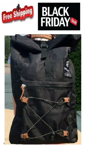 Women BACKPACK COLOR BLACK  21" BAG School, Travel Camping Backpack OUTDOOR NWT