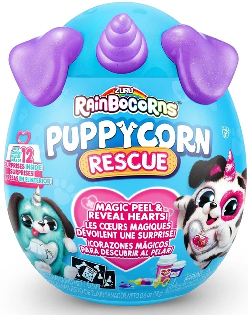 ZURU RAINBOCORNS PUPPYCORN Rescue Surprise Collectable Mystery Plush ...