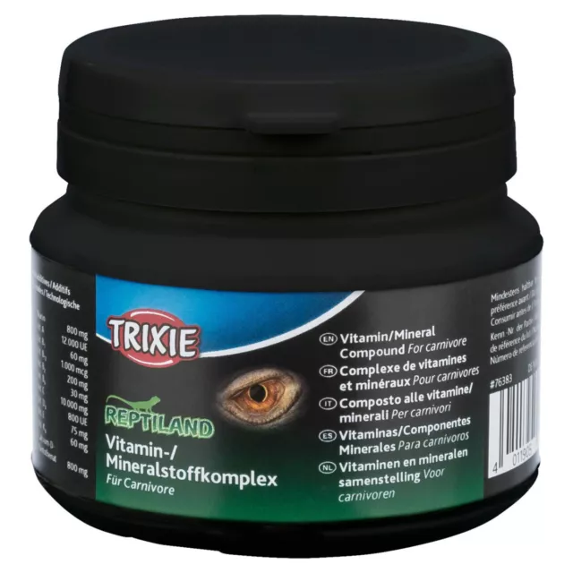 Trixie Vitamin-/Mineralstoffkomplex 80 g für carnivore Reptilien, UVP 6,49 EUR