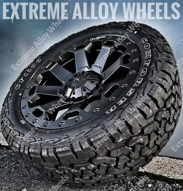 20" Concept Alloy Wheels Ford Ranger + Wildtrak Pick Up 4x4 + All Terrain Tyres