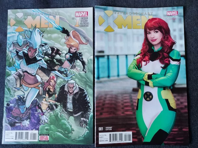 Extraordinary X-Men #1-20 + Annual + Cosplay Variant #1: Complete Series : VF/NM 2