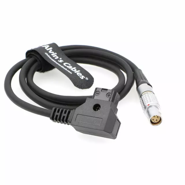 Cable de alimentación para Red Epic Scarlet D Tap to 1B 6 pin hembra flexible suave delgado 1M