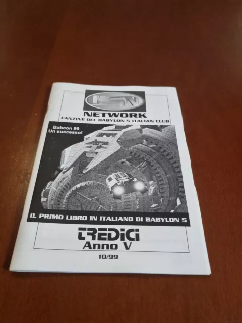 ISN NETWORK fanzine del Babylon 5 italian club n. 13 anno V 10/99