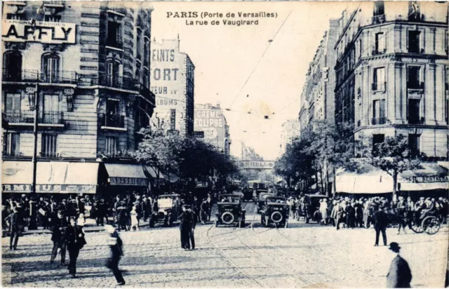 CPA PARIS 15e Porte de Versailles Rue de Vaugirard (1270142)
