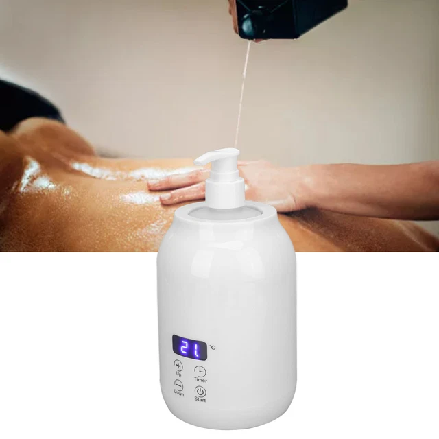 MASSAGE OIL HEATER Touch Control Temperature Essential Oil Bottle (EU