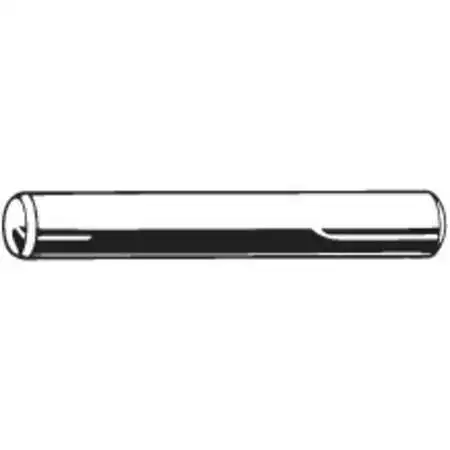 Zoro Select M39080.030.0030 Dowel Pin,Plain,3Mm Dia. X 30Mm L.,Pk100