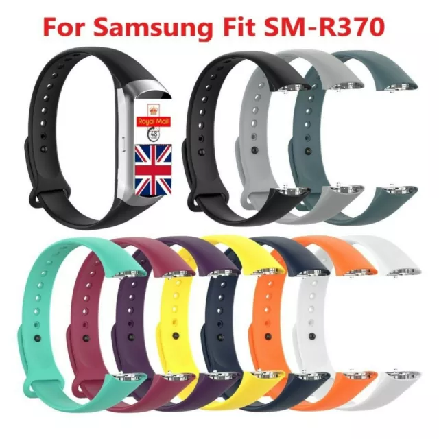 Replacement Silicone Bracelet Watch Strap Band for Samsung Galaxy Fit SM-R370