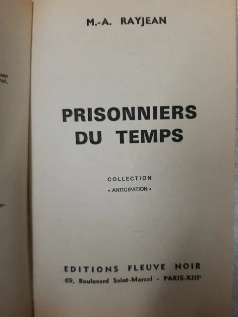 PRISONNIERS DU TEMPS Max André Rayjean Bon état EUR 4,00 PicClick FR
