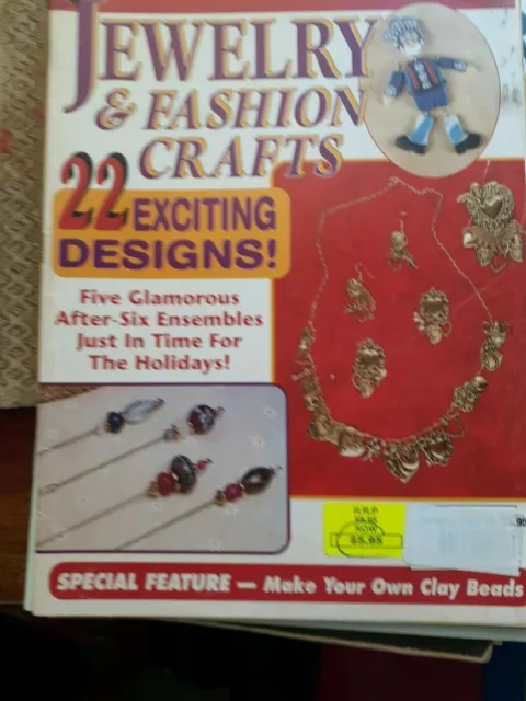 jewellry & fashion crafts craft book complete with patterns