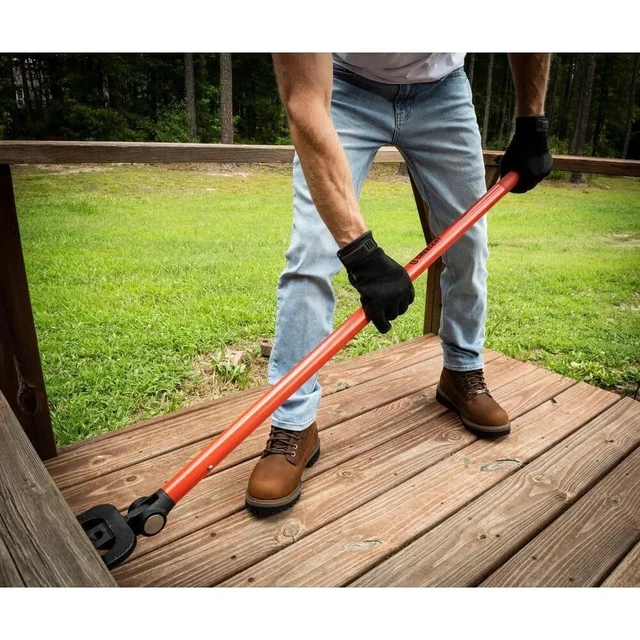 CRESCENT 44'' INDEXING Pry Bar Bull Bar Dual Claw Deck Removal