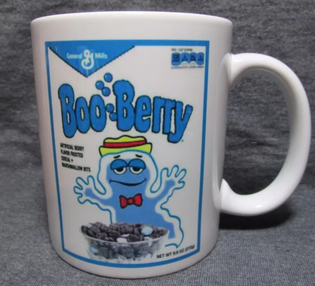 Boo Berry Cereal Box Coffee Cup, Mug - GM Classic - Sharp - COLLECT THE SET